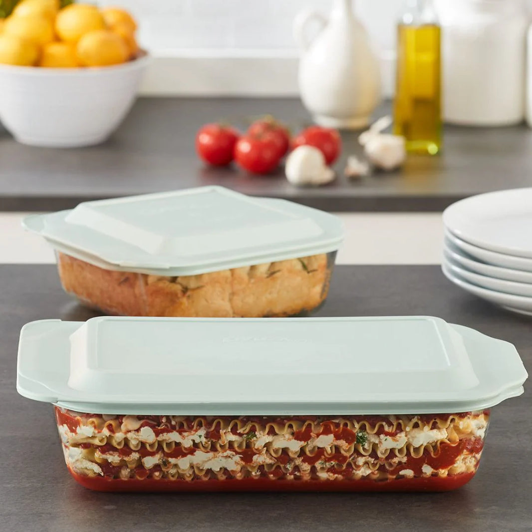 Pyrex® Simply Store® 20-piece Set with Gray Lids – pyrexhomeusshop.com