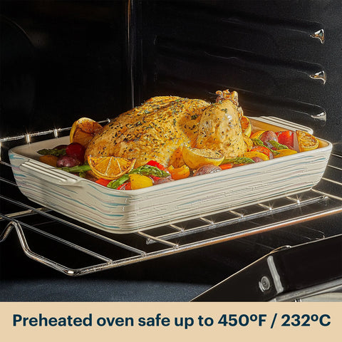 Pyrex® 8-Piece Ceramic Bakeware Set